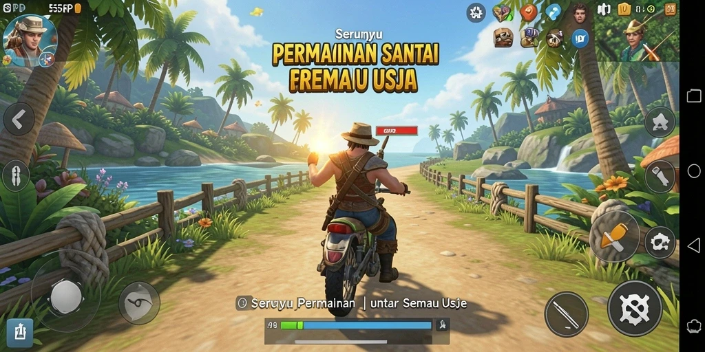 Tampilan gameplay seru di <strong>55RP</strong> yang penuh warna dan menyenangkan.