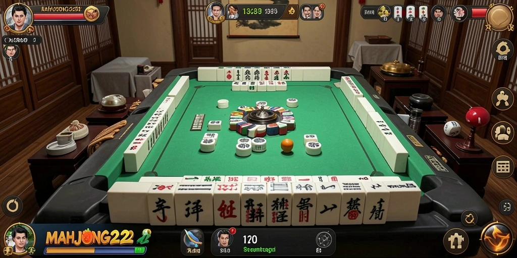Tampilan gameplay strategi yang menarik dari MAHJONG222.