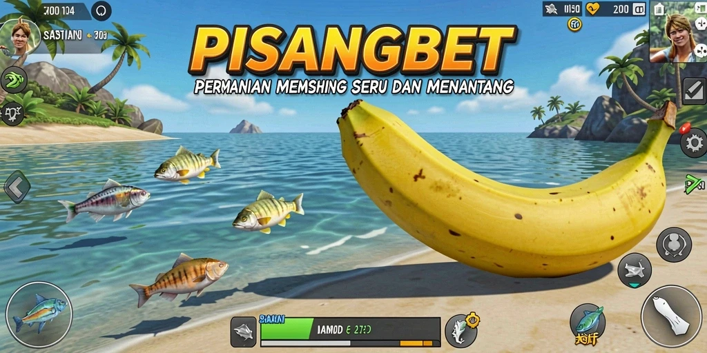 Tangkapan ikan menakjubkan dalam gameplay PISANGBET.