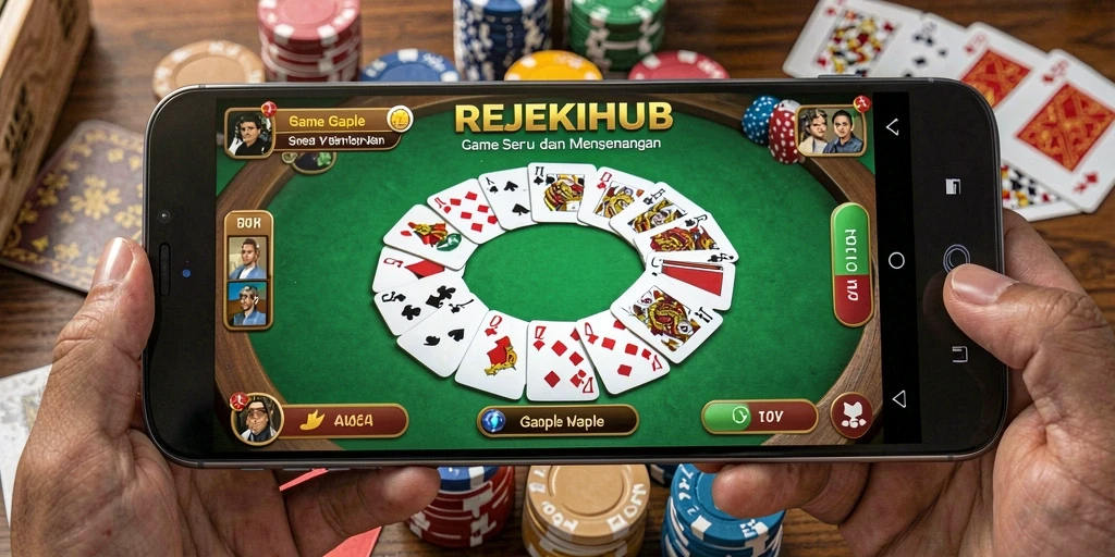 Tampilan gameplay seru dan interaktif dari REJEKIHUB.