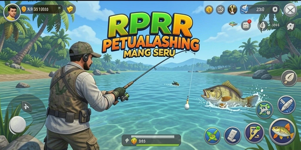 Tangkapan ikan besar di dalam RPRR, menunjukkan pengalaman fishing yang seru.