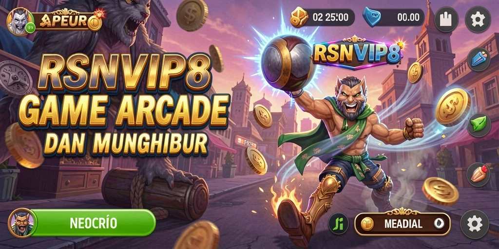 Tangkapan layar RSNVIP8 menampilkan gameplay penuh adrenalin yang mengasyikkan.