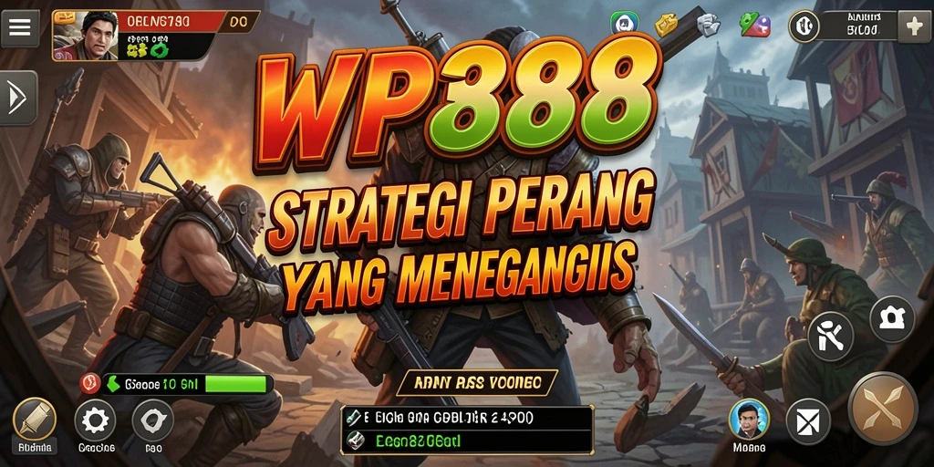 Tampilan gameplay WP888 yang menegangkan dengan strategi pertempuran yang cerdas.